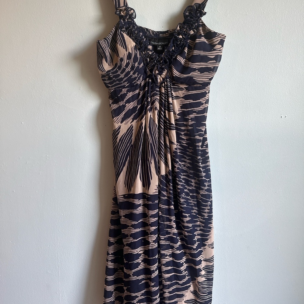 CYNTHIA ROWLEY STRAP DRESS - Picture 2 of 3